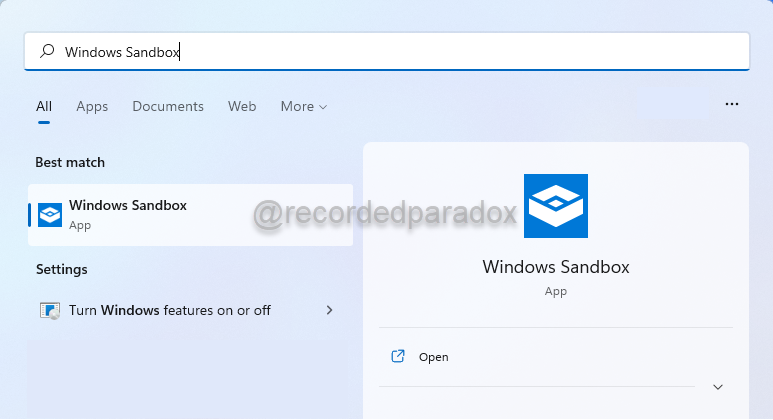 Windows Sandbox